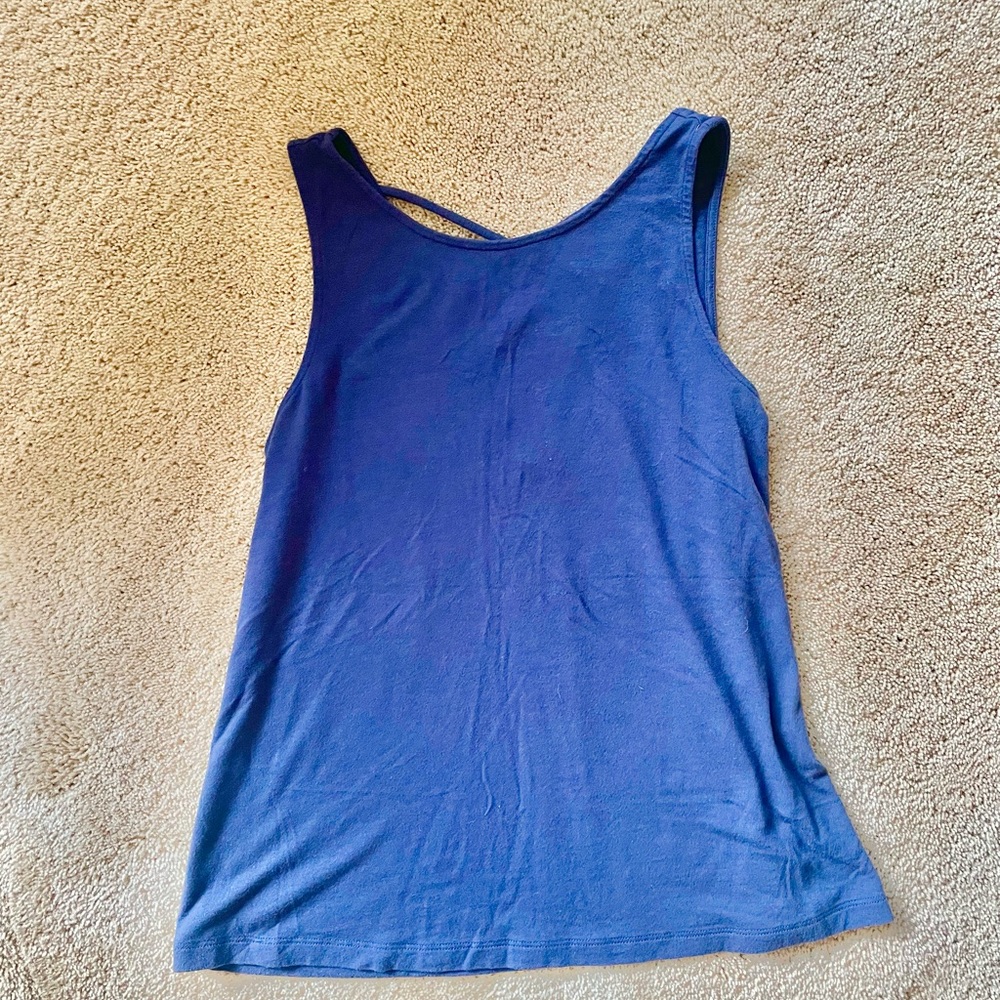 Lilly Pulitzer navy blue tank top